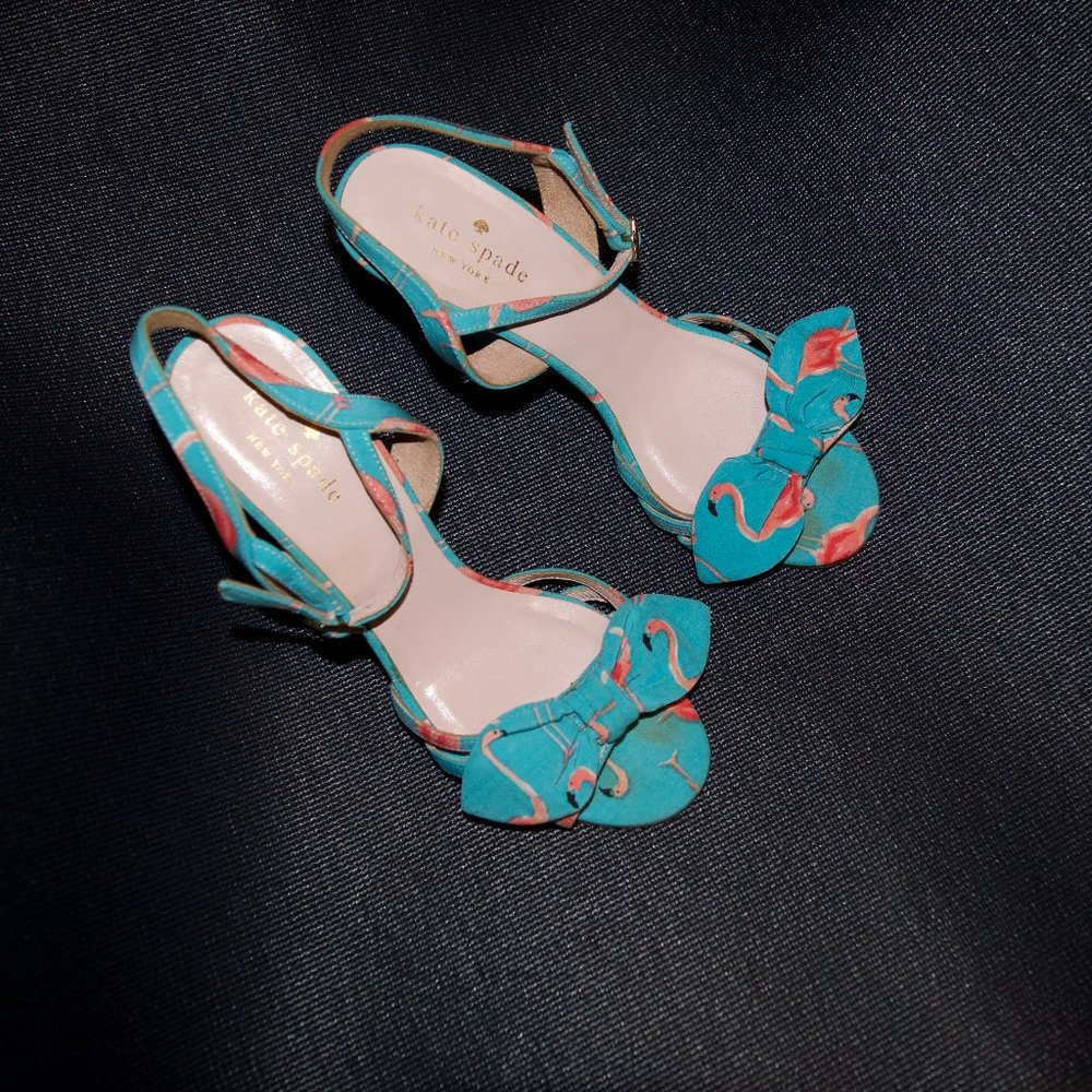 Kate Spade Flamingo Heels
